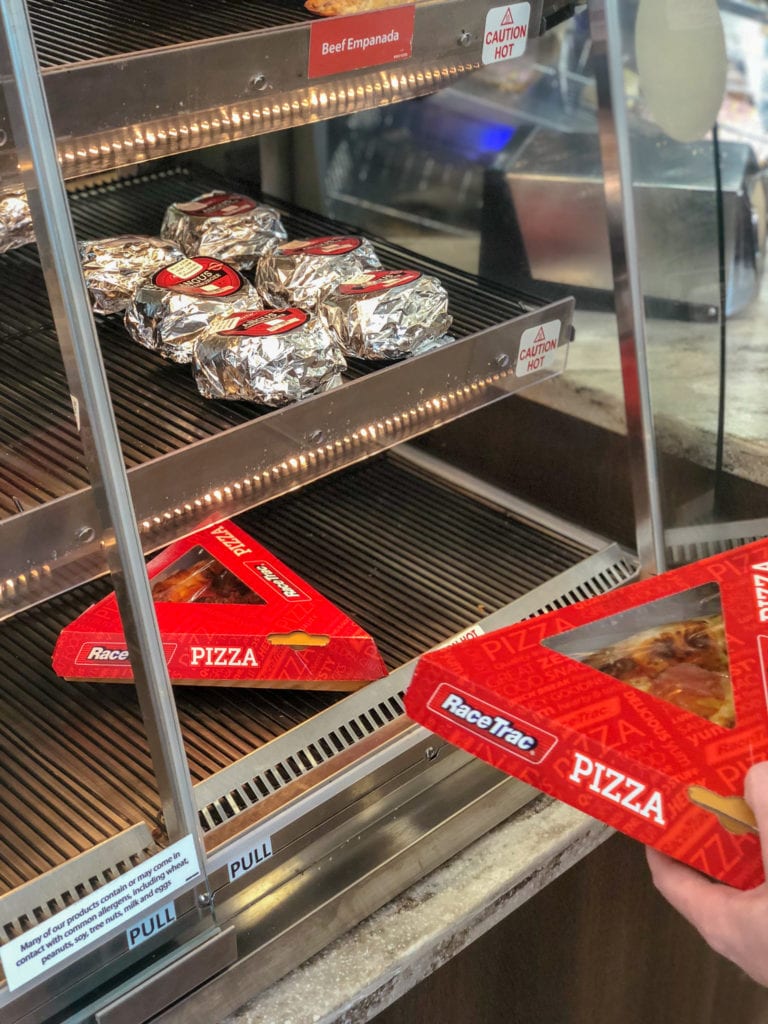 RaceTrac Pizza by the Slice Grab and Go Pizza