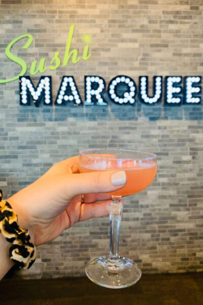 Sushi Marquee cocktail at The Star in Frisco