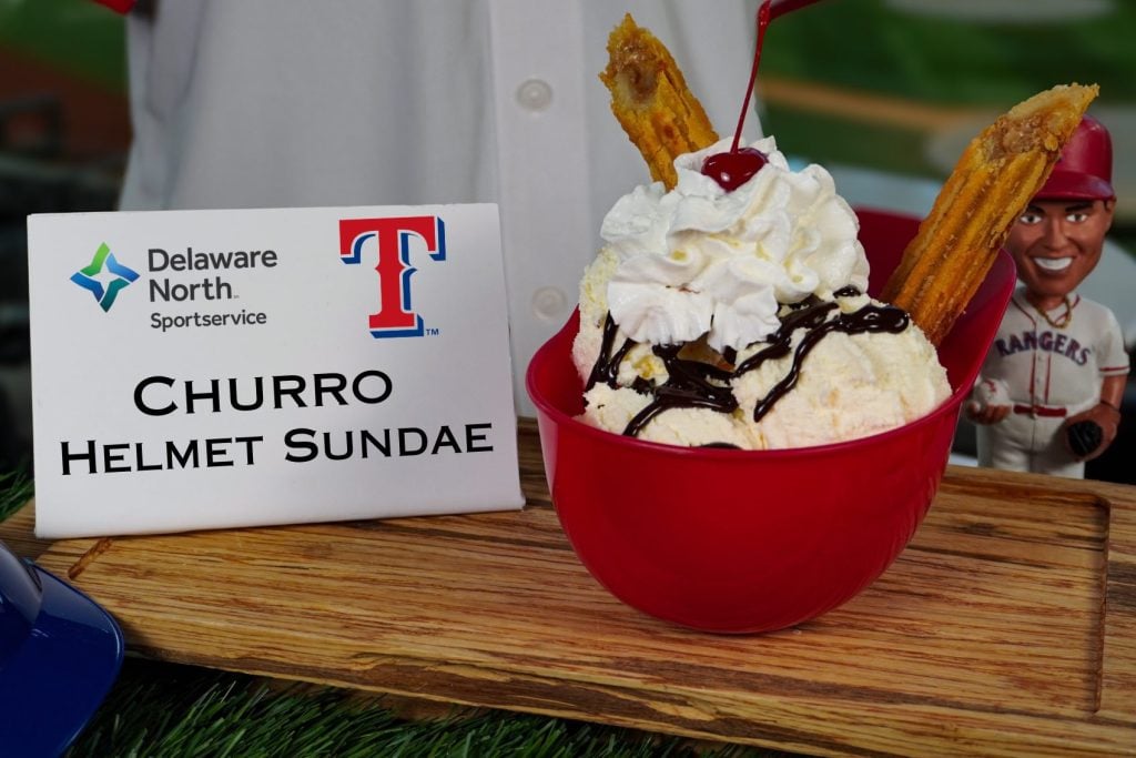 dessert available at texas rangers baseball games 2026