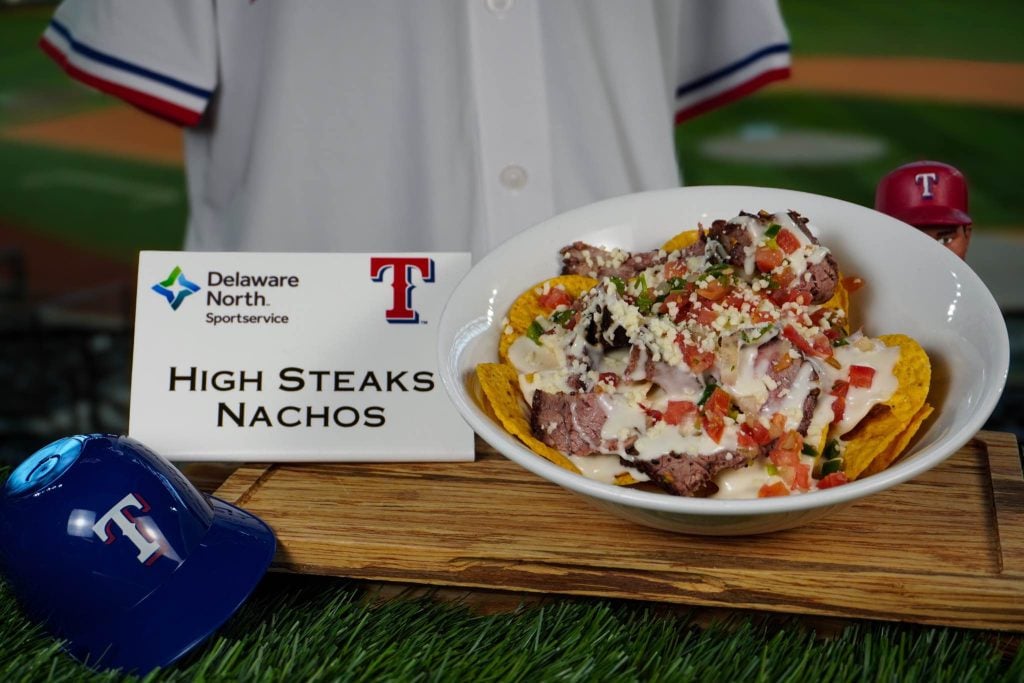 high steaks nachos section 106